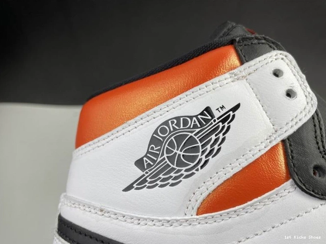 1st Kicks Shoes Electro 1 Orange Jordan 555088-180 High Retro Air 0626